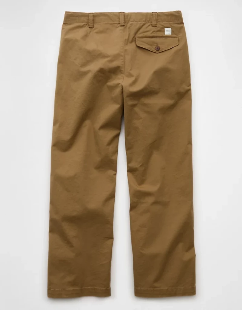 Pantalon kaki ample et usé Flex AE