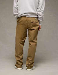 Pantalon kaki lâche de style déjà porté Flex AE