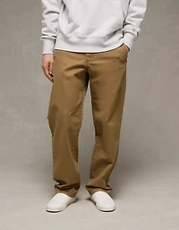 Pantalon kaki lâche de style déjà porté Flex AE