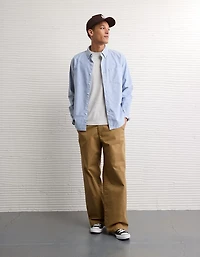 Pantalon kaki ultra ample déjà porté Flex AE