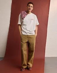 Pantalon kaki ultra ample déjà porté Flex AE