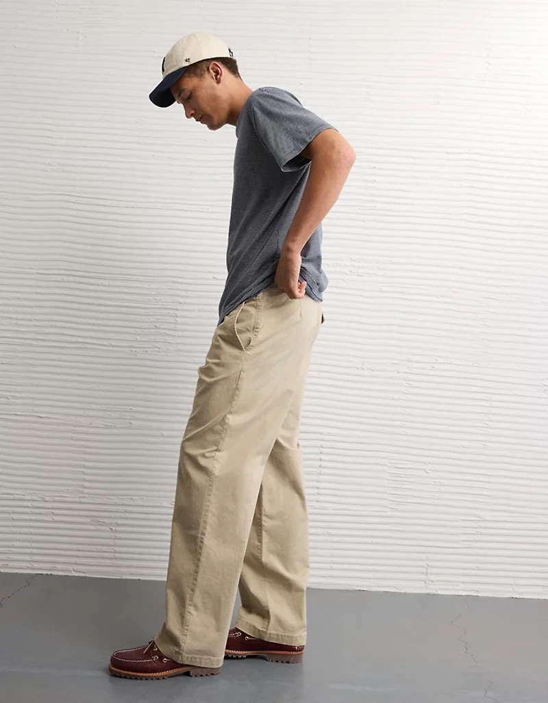 AE Flex Ultra Baggy Lived-In Khaki Pant