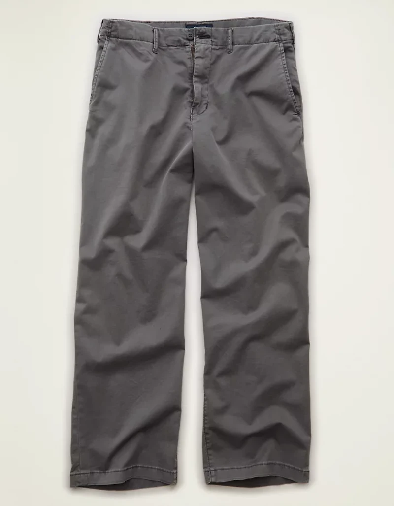 Pantalon kaki ample et usé Flex AE