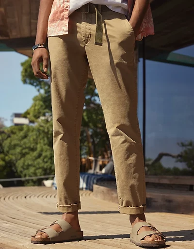 Pantalon droit original kaki déjà porté Flex AE