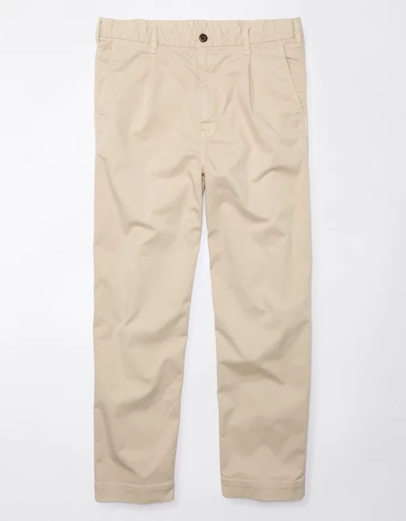 Pantalon simple ample et plissé Flex AE