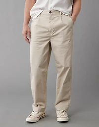 Pantalon simple ample et plissé Flex AE