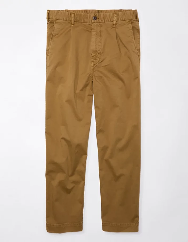 Pantalon simple ample et plissé Flex AE