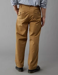 Pantalon simple ample et plissé Flex AE