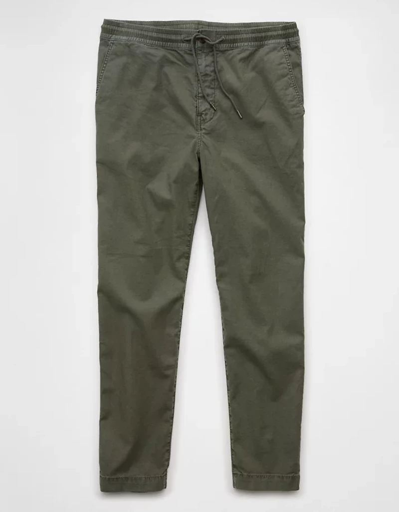 AE Flex Linen-Blend Athletic Fit Pull-On Pant