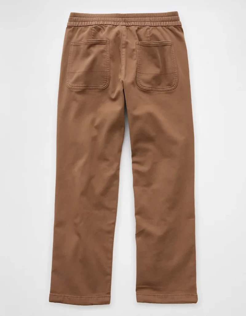Pantalon à taille élastique douillet AE