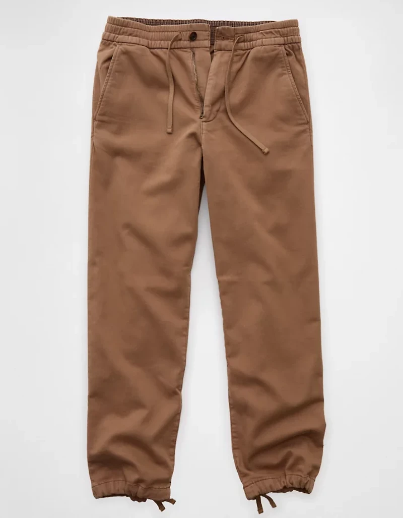 Pantalon à taille élastique douillet AE
