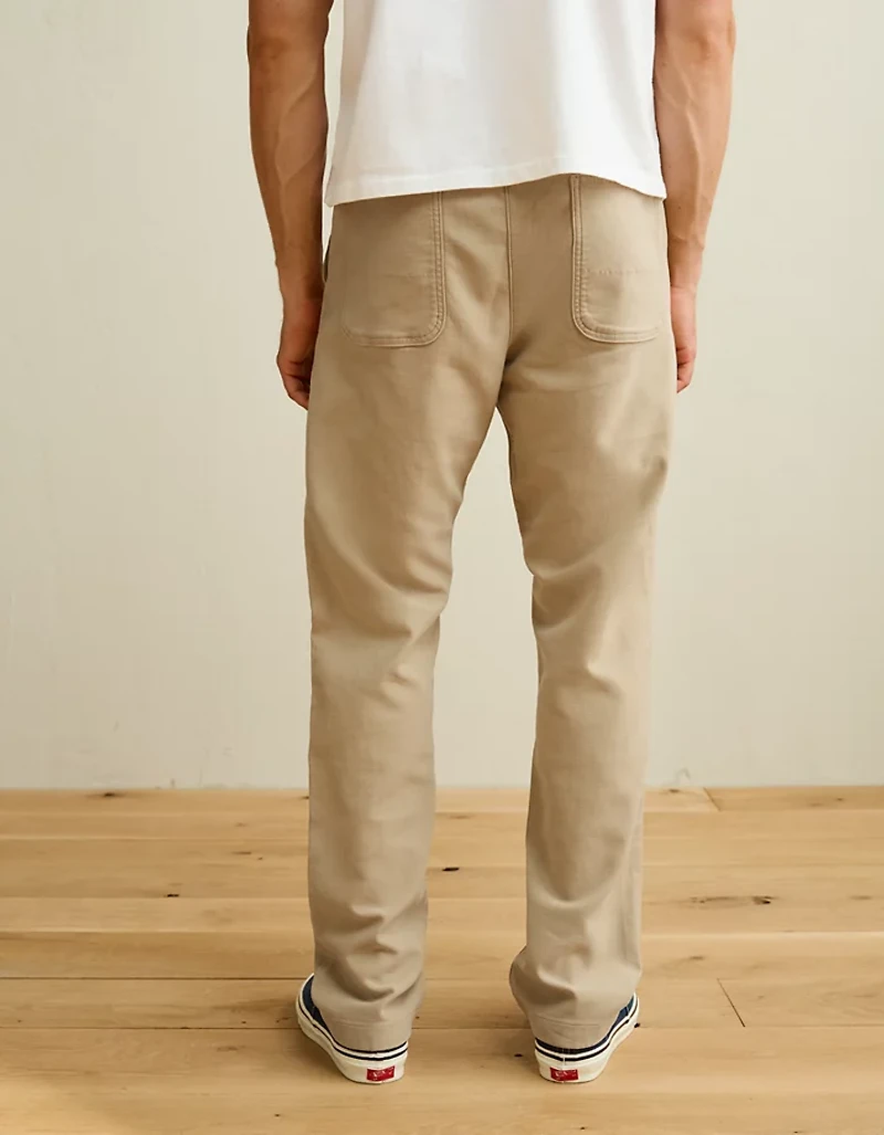 Pantalon à enfiler droit original en sergé ChillTwill AE
