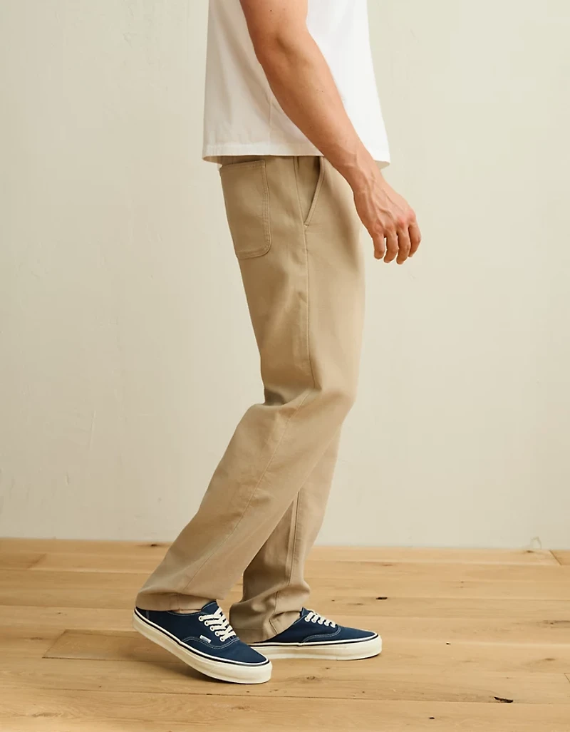 Pantalon à enfiler droit original en sergé ChillTwill AE