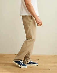Pantalon à enfiler droit original en sergé ChillTwill AE