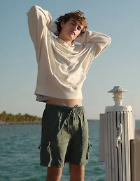 AE 6.5" Flex Lived-In Pull-On Cargo Short