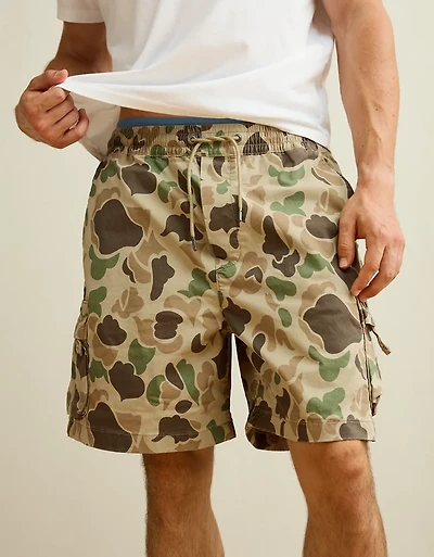 AE 6.5" Flex Lived-In Pull-On Cargo Short