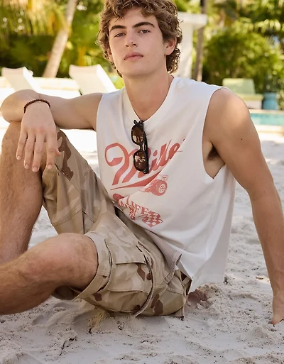 AE 12" Flex Lived-In Cargo Short