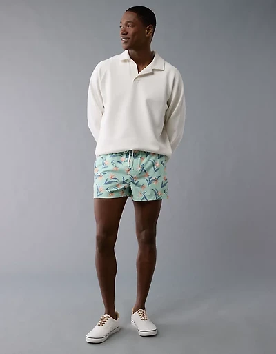 AE Men's 3" Flex Swim Trunk