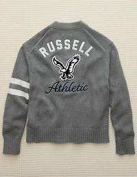 AE x Russell Athletic Varsity Cardigan Sweater