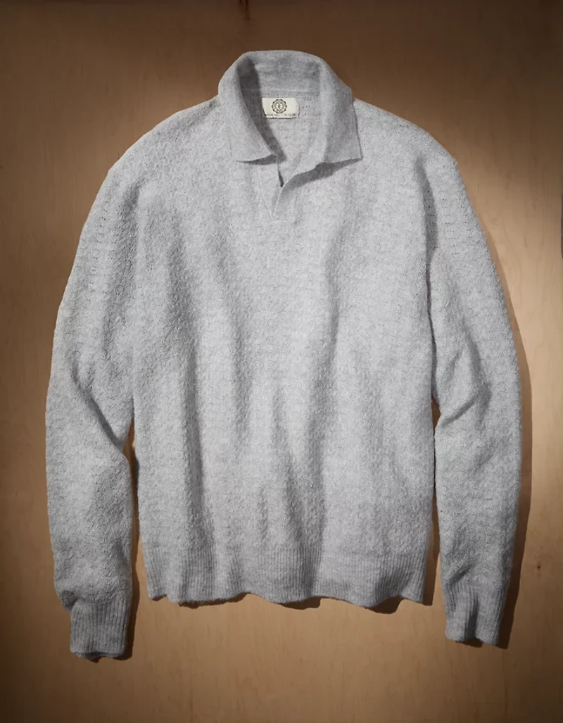 AE x Tru Kolors Long Sleeve Sweater Polo