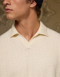 AE x Tru Kolors Long Sleeve Sweater Polo