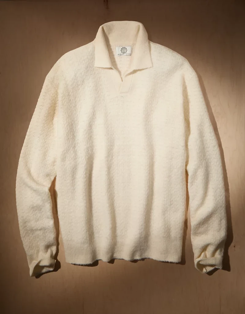 AE x Tru Kolors Long Sleeve Sweater Polo