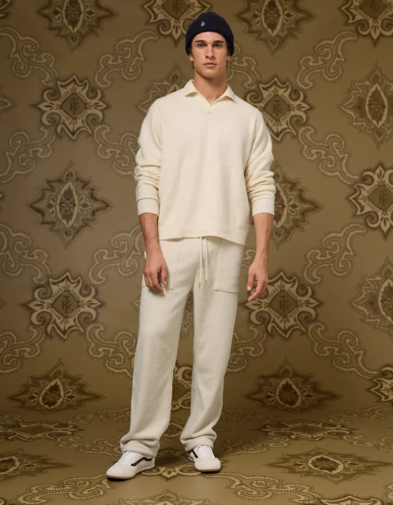 AE x Tru Kolors Long Sleeve Sweater Polo