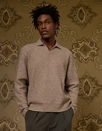 AE x Tru Kolors Long Sleeve Sweater Polo