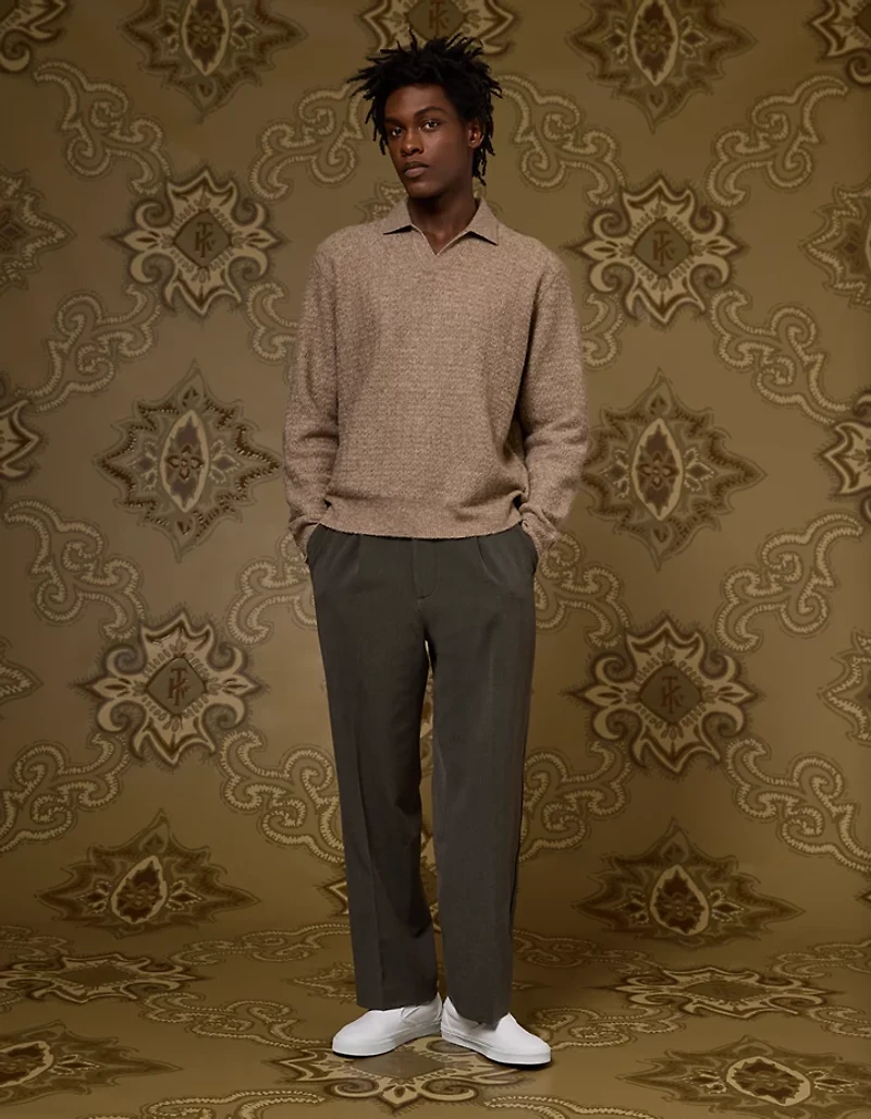 AE x Tru Kolors Long Sleeve Sweater Polo