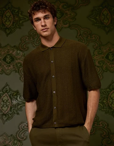 AE x Tru Kolors Sweater Polo