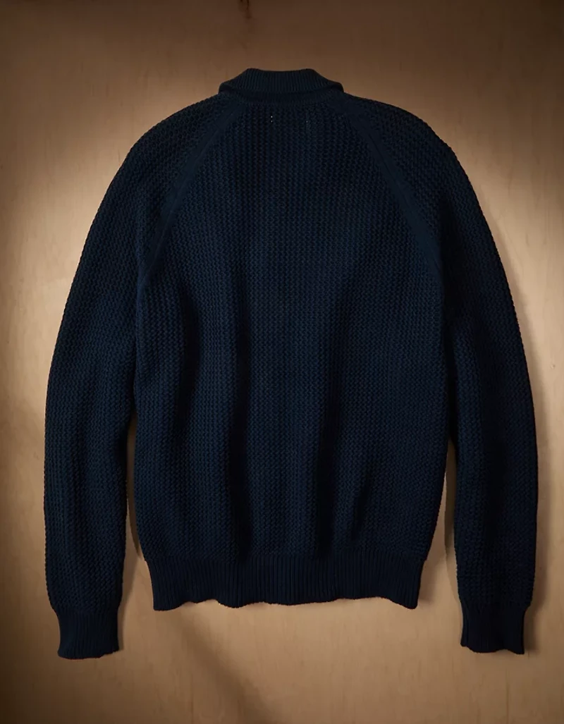 Cardigan en coton boutonné à l’avant AE x Tru Kolors