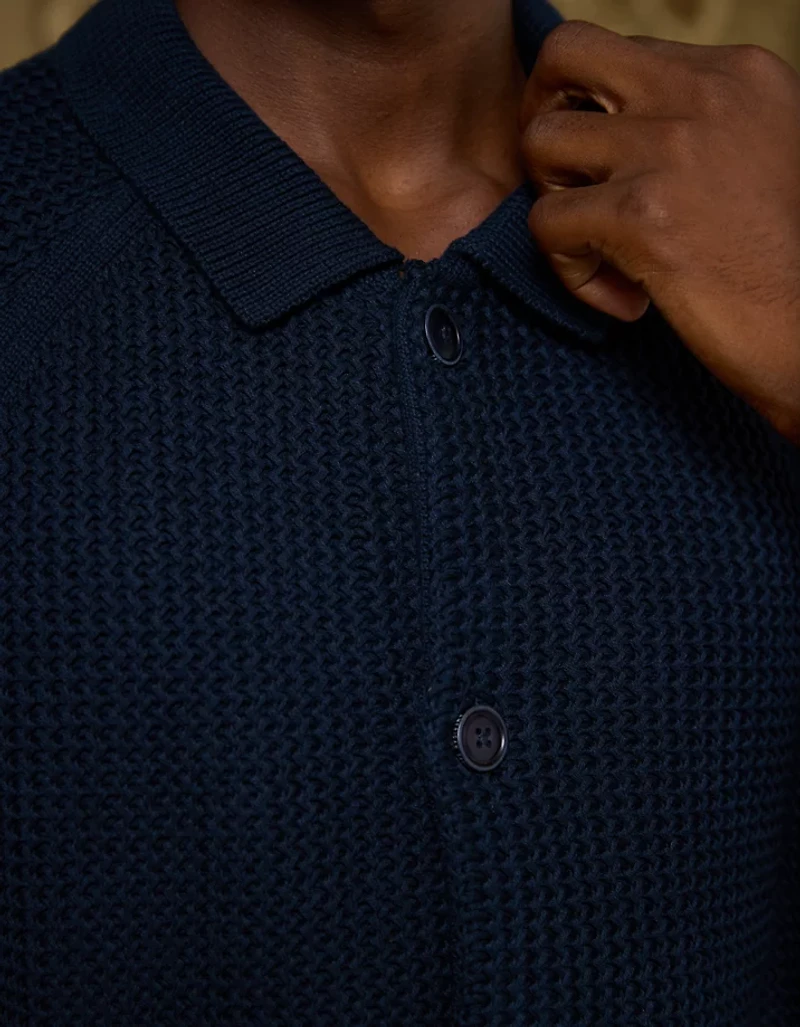 Cardigan en coton boutonné à l’avant AE x Tru Kolors