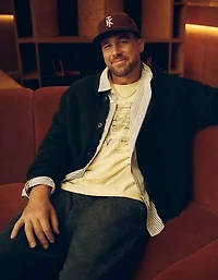 Cardigan en coton boutonné à l’avant AE x Tru Kolors