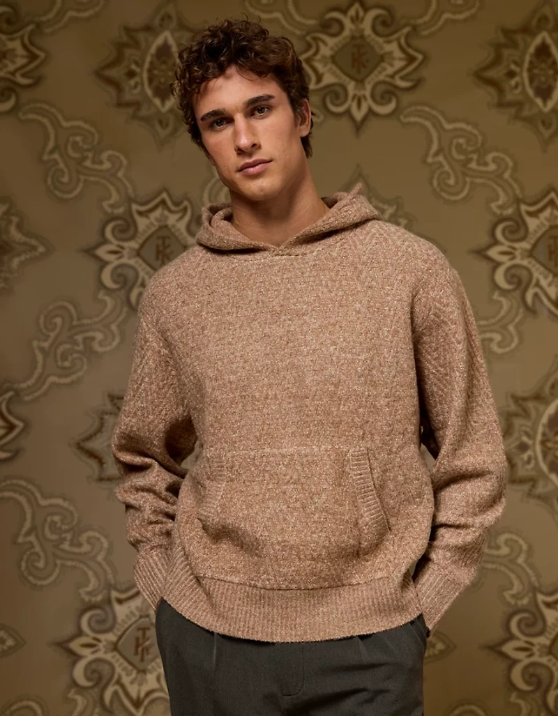 AE x Tru Kolors Herringbone Sweater Hoodie