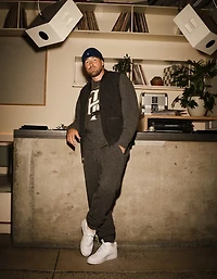 Pantalon en laine et cachemire AE x Tru Kolors