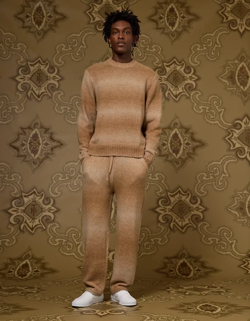 Pantalon en tricot ombré AE x Tru Kolors