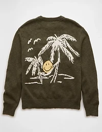 AE | Smiley® Graphic Sweater