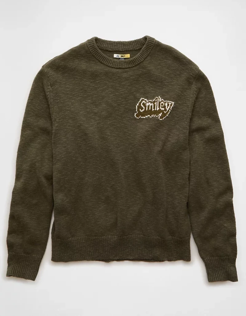 AE | Smiley® Graphic Sweater