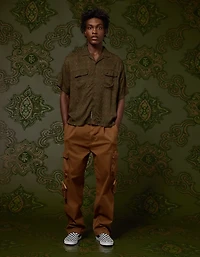 AE x Tru Kolors Short Sleeve Paisley Camp Shirt