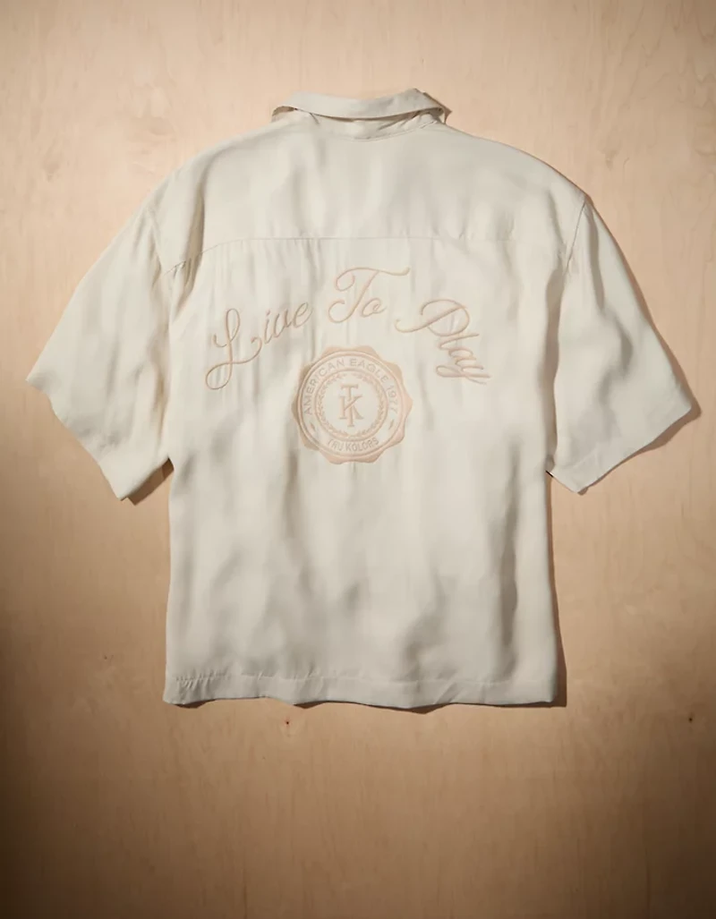 AE x Tru Kolors Short Sleeve Camp Shirt