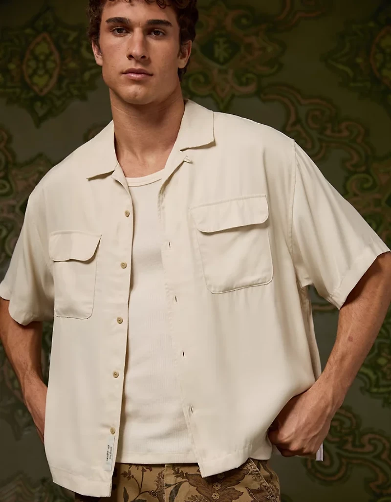 AE x Tru Kolors Short Sleeve Camp Shirt