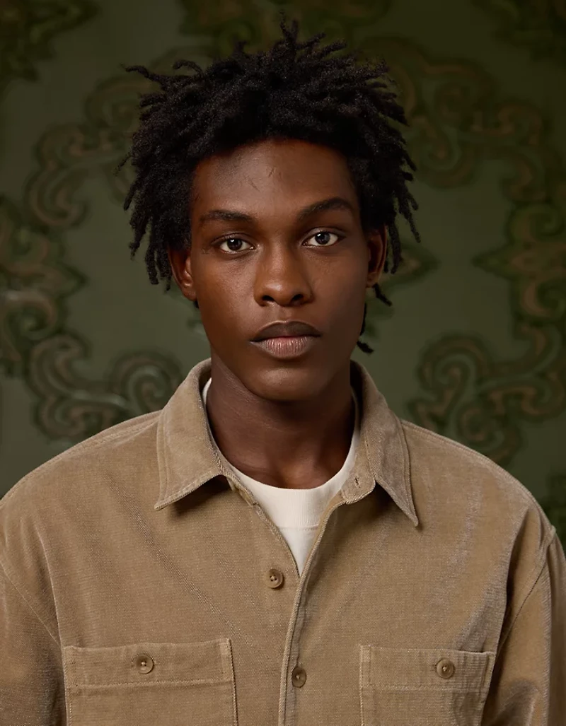 AE x Tru Kolors Chenille Twill Shirt