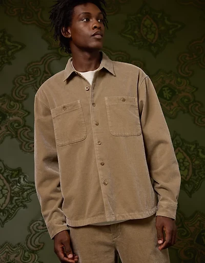 AE x Tru Kolors Chenille Twill Shirt