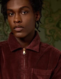 AE x Tru Kolors Corduroy Full-Zip Mechanic Jacket