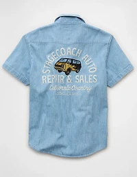 AE x Stagecoach Western Denim Shirt