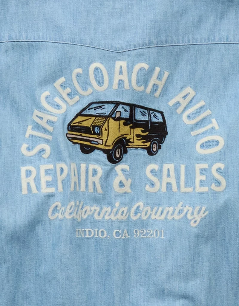 AE x Stagecoach Western Denim Shirt