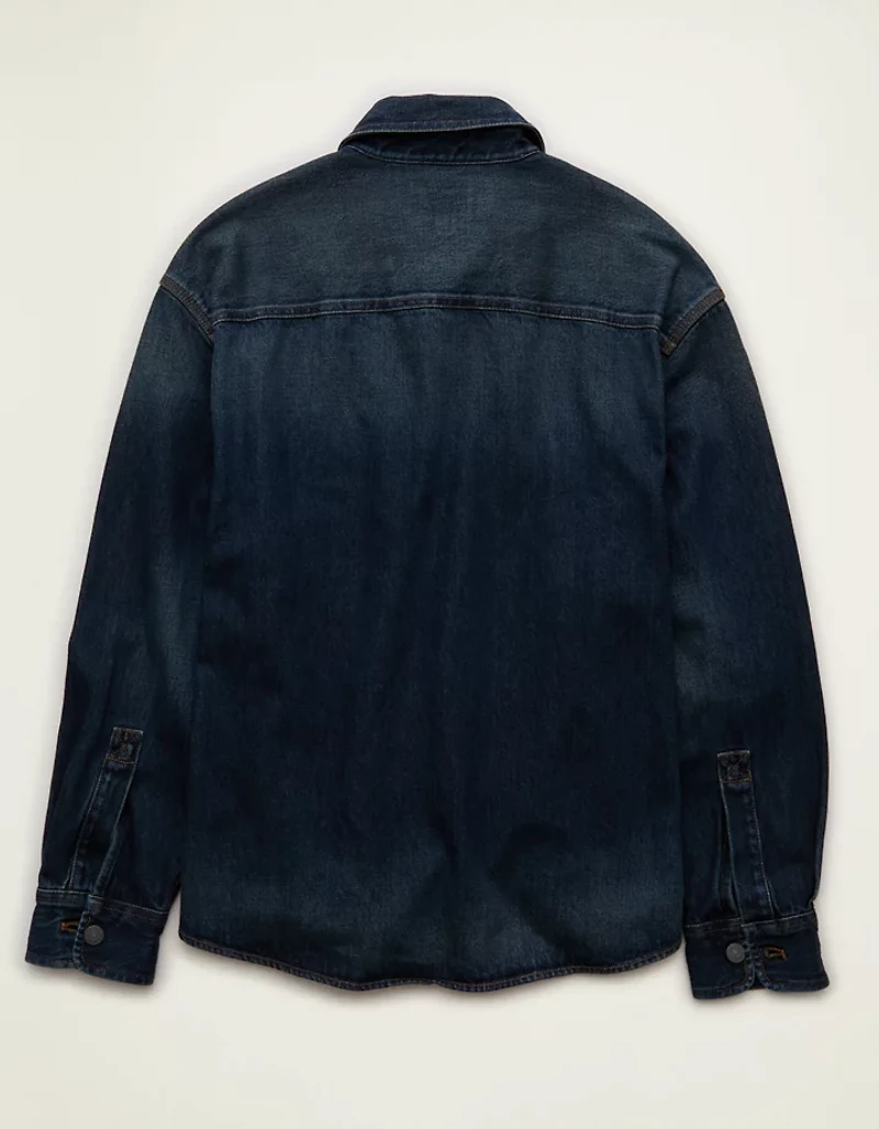 AE x Lamine Yamal Denim Overshirt