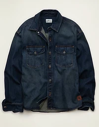 AE x Lamine Yamal Denim Overshirt