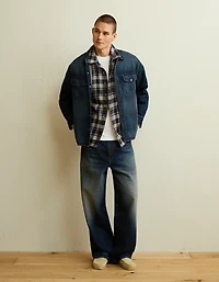 AE x Lamine Yamal Denim Overshirt