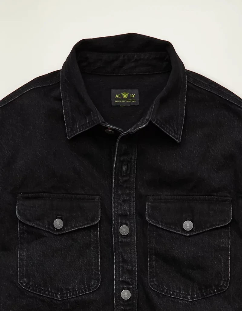 AE x Lamine Yamal Denim Overshirt